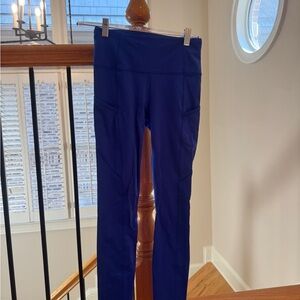 Lululemon Athletica Royal Blue Leggings